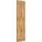 Ekena Millwork Spaced Board-n-Batten Shutters w/Z-Bar, Rough Sawn Western Red Cedar, 23W x 76H, PR RBS06Z23X076RWR - alternate 5